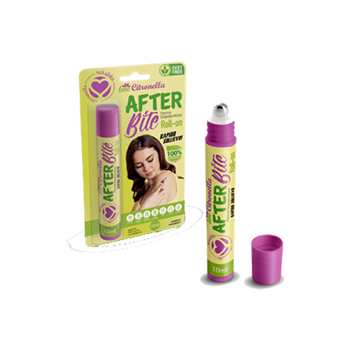 100% натурален рол он за успокояване на ухапвания от комари и насекоми, 10ml