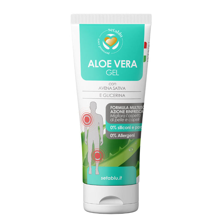 Setablu Алое Вера Гел с Глицерин и Овес - Интензивна хидратация и подхранване, 100 мл