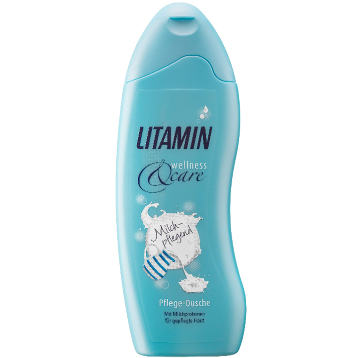 Litamin Душ Пяна Млечна грижа 750 мл – Интензивна хидратация за суха и чувствителна кожа