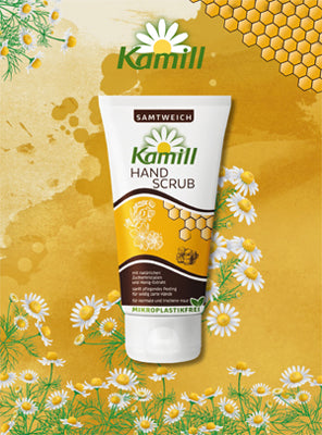 Kamill Скраб за ръце Захар и Мед, 75ml – копринено меки ръце с естествена грижа