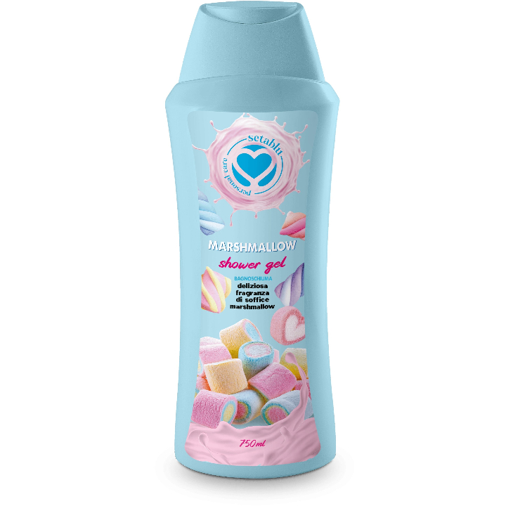 Setablu Душ Гел с Аромат на Marshmallow, 750ml
