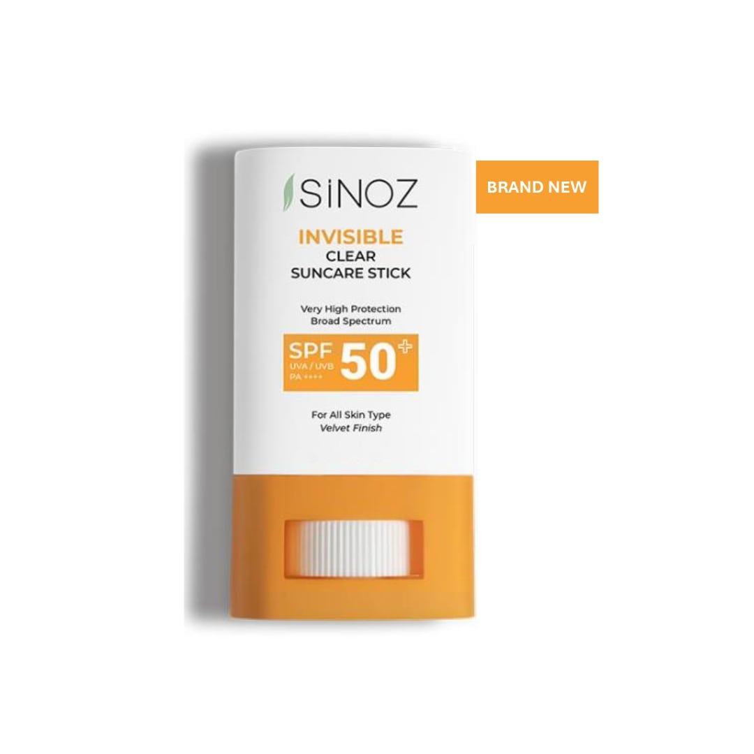 Иновативна слънцезащита - Sinoz Invisible Clear Suncare Stick SPF 50+ – 15гр