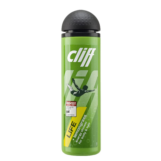 Cliff Energy Life Душ Гел за Коса и Тяло 50 мл – Освежаваща експлозия с аромат на лимонена трева