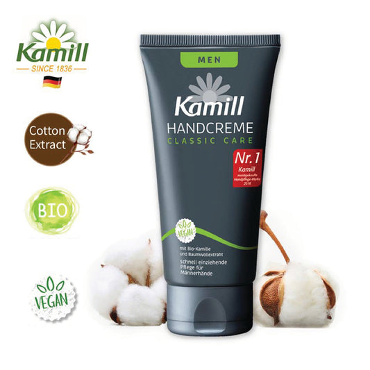 Kamill Hand Cream MEN – Интензивна хидратация и защита за мъжки ръце, 75ml
